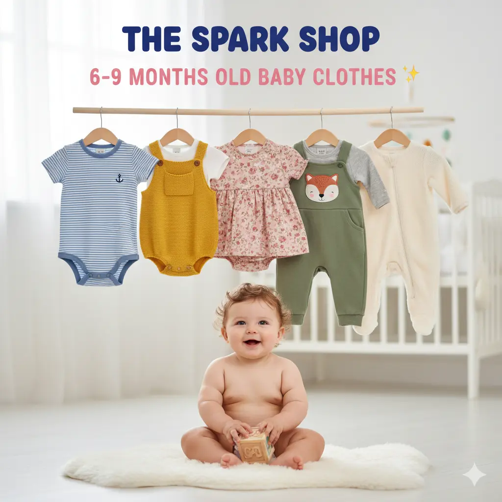The Spark Shop 6-9 Months Old Baby Clothes