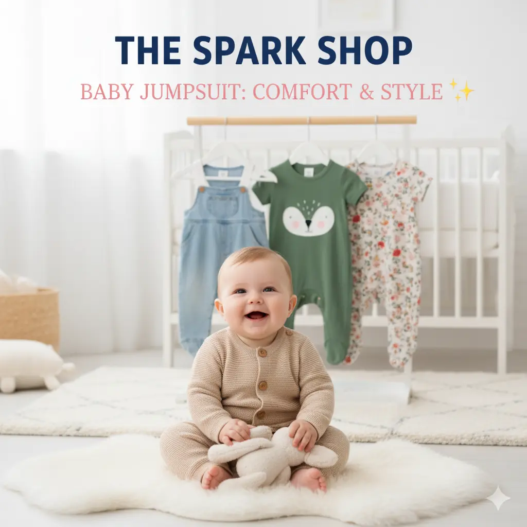 The Spark Shop Baby Jumpsuit
