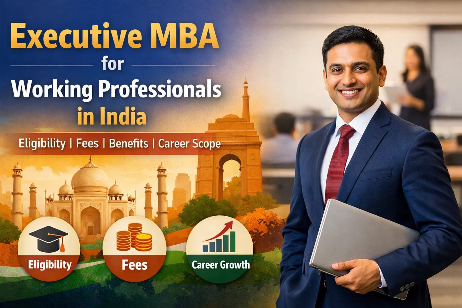 executive mba for working professionals banner